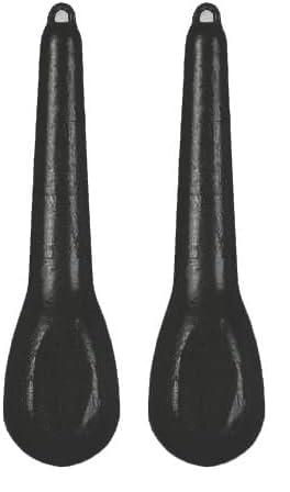 フジワラ(FUJIWARA) スカリー 黒 (船釣り用オモリ)