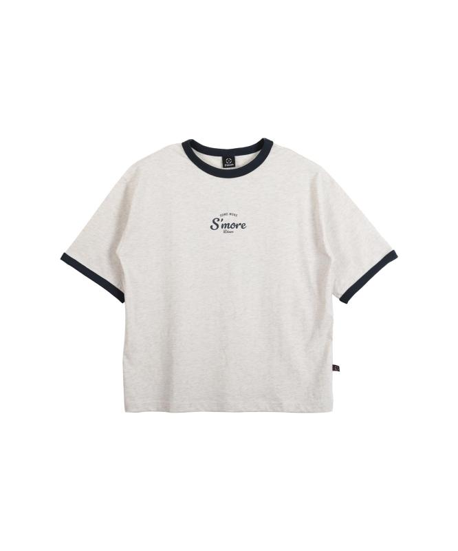 S'more(スモア) S'more diner ringer T-shirt Tシャツ スモアダイナーリンガーTシャツ smoAdrita