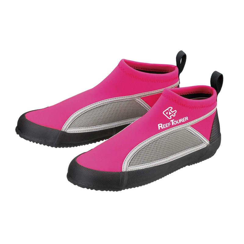 Rakuten - リーフツアラー(REEF TOURER) マリンシューズ アクアシューズ ウォーターシューズ ブーツ 男女兼用 21~28cm/ブラック・ブルー・マゼンタピンク RBW3041