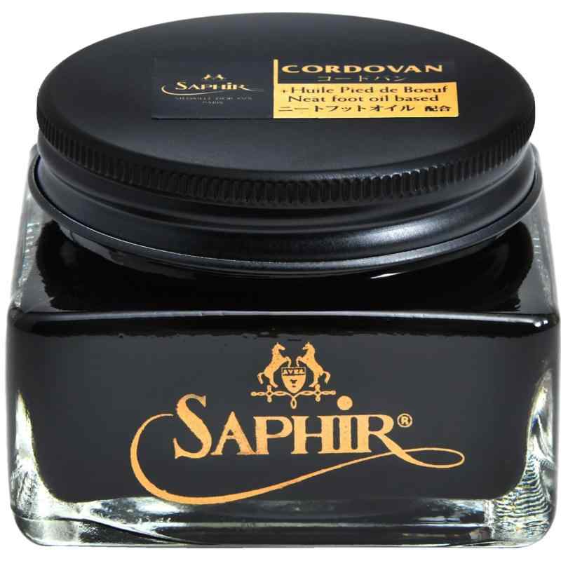 サフィール 極上のツヤ 引き出す コードバン クリーム 手入れ 革靴 靴磨き 財布 シェルコードバン オイルコードバン オールデン キプリス 補色 栄養 保護 75ml