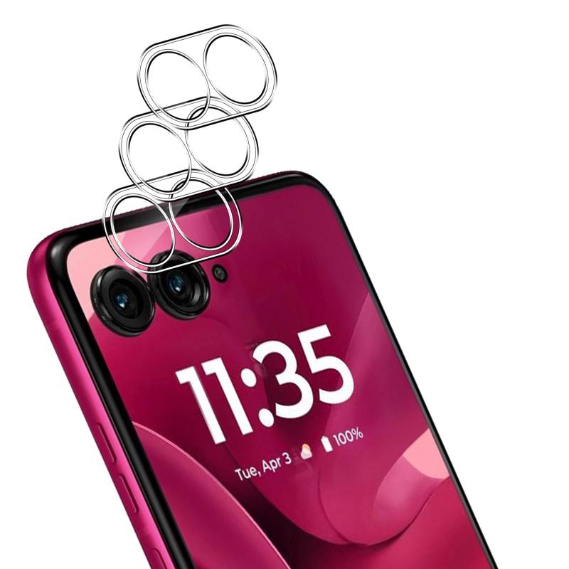 Rakuten - 3枚セットFor M Razr 60 Ultra カメラフィルム 9H強度 耐衝撃 飛散防止 キズ防止 高透過率 指紋・汚れ防止 気泡ゼロ 露出オーバー防止 簡単貼り付け 対応 M Razr 60 Ultra カメラレンズ保護フ