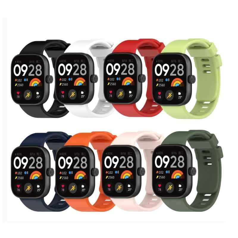 Rakuten - [] for Redmi watch4 シリコンバンド 8本セット 替えバンド スマートウォッチベルト スポーツバンド 腕時計バンド (Redmi watch4（8 Pcs）)