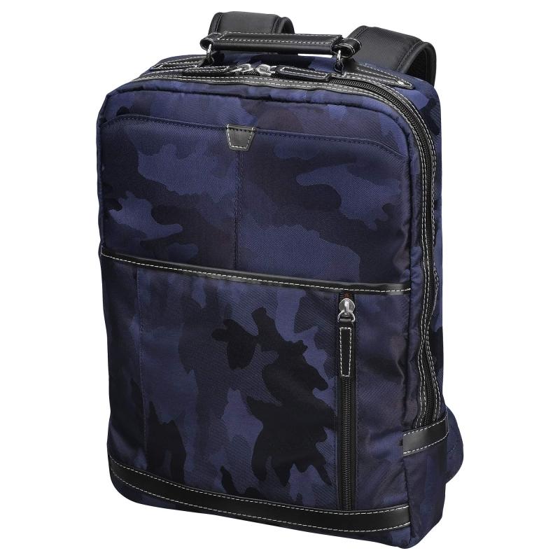 Rakuten - [ハクバ] Fineseed TOKYO ビジネスリュック BBP1714 A4サイズ対応 16インチPC対応 薄マチ仕様のカジュアルリュック 開閉部が大きく開く三方開閉タイプ 通勤 普段使い メンズ