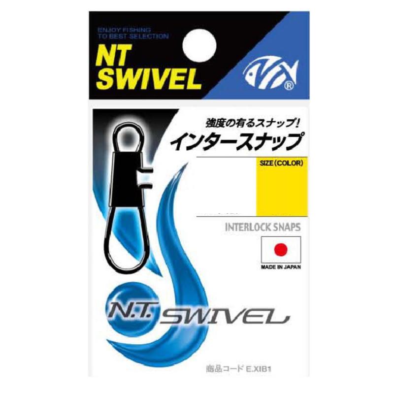 NTスイベル(N.T.SWIVEL) インタースナップ クロ #4