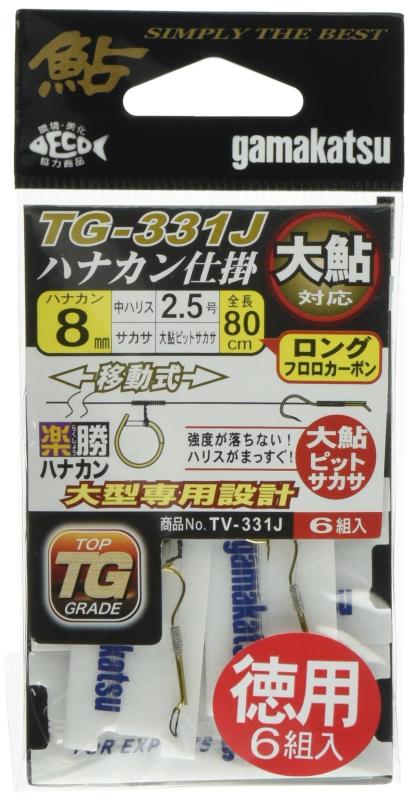 Rakuten - がまかつ 楽勝ハナカン仕掛 大鮎(徳用) TV-331J 8-2.5