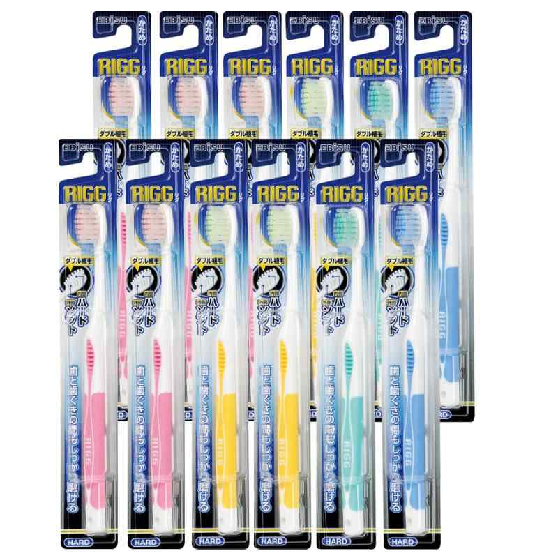 Rakuten - エビス リグハブラシ かため 12本組 色おまかせ