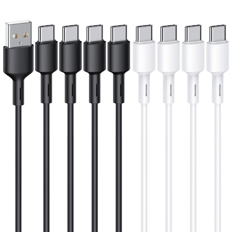 USB Type C ケーブル 8本セット 1mタイプ C 充電ケーブル 急速充電 高速データ転送 断線防止 Samsung Galaxy S20/S10 Huawei P30 / P20 / P10 Google Pixel Xperia XZ One
