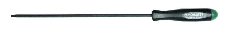 Made in USA アメリカ製 BONDHUS(ボンダス) トルクス®エクストラロングドライバー T7 [全長:168mm 軸長:114mm グリップ径:11mm] 黒染め加工 TS7 No.34507