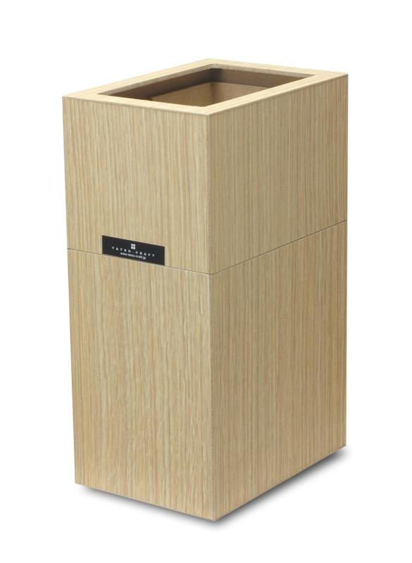 TATSU-CRAFT（タツクラフト） バスク ダストボックス カバー付き S 1.8L NA ル ゴミ箱 分別 おしゃれ ふた付き キッチン ペール ふたつき フタ付きゴミ箱 屑入れ 塵箱 蓋付き 御洒落
