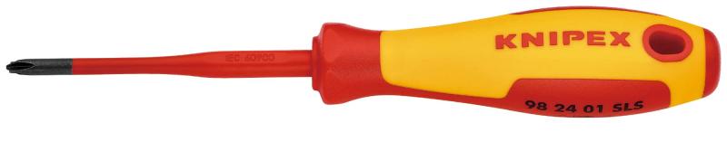 Rakuten - クニペックス KNIPEX 9824-01SLS スリム絶縁ドライバー (プラス/マイナス)