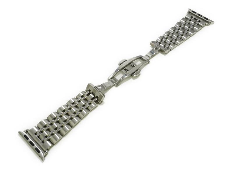 Rakuten - compatible with Apple Watch アップルウォッチ用 バンド ベルト 両開きバックルステンレスベルト クロカラント KUROCURRANT 38mm 40mm 41mm 44mm 45mm 46mm 49mm用 Series11/1