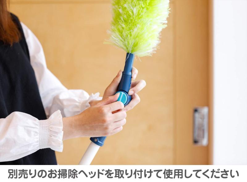 山崎産業(Yamazaki Sangyo) 窓 高所 お掃除 アルミハンドル 伸縮 最長161cm 182121 lino-select-10015550 LINO select楽天市場店 サンプル画像3