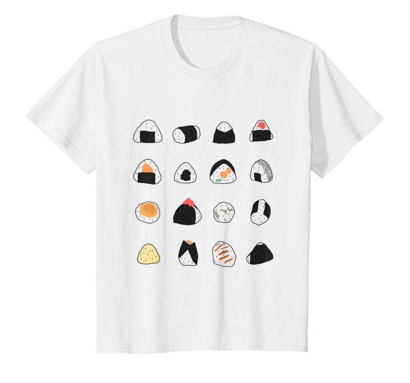 Rakuten - おにぎりおにぎりコレクションかわいい日本食日本好き Tシャツ