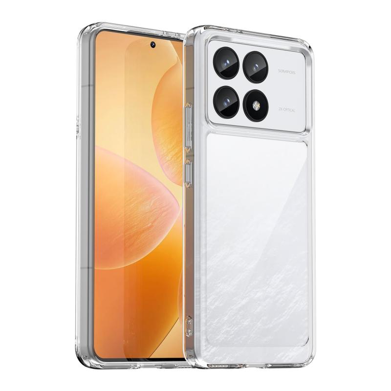 Rakuten - POCO F6 Pro/Redmi K70 ケース『』新型 軽量 超薄型 TPU+PC 透明 カバー For Xiaomi POCO F6 Pro/Redmi K70 専用 耐衝撃 衝撃吸収 指紋防止 擦り傷防止 レンズ保護 着脱簡単