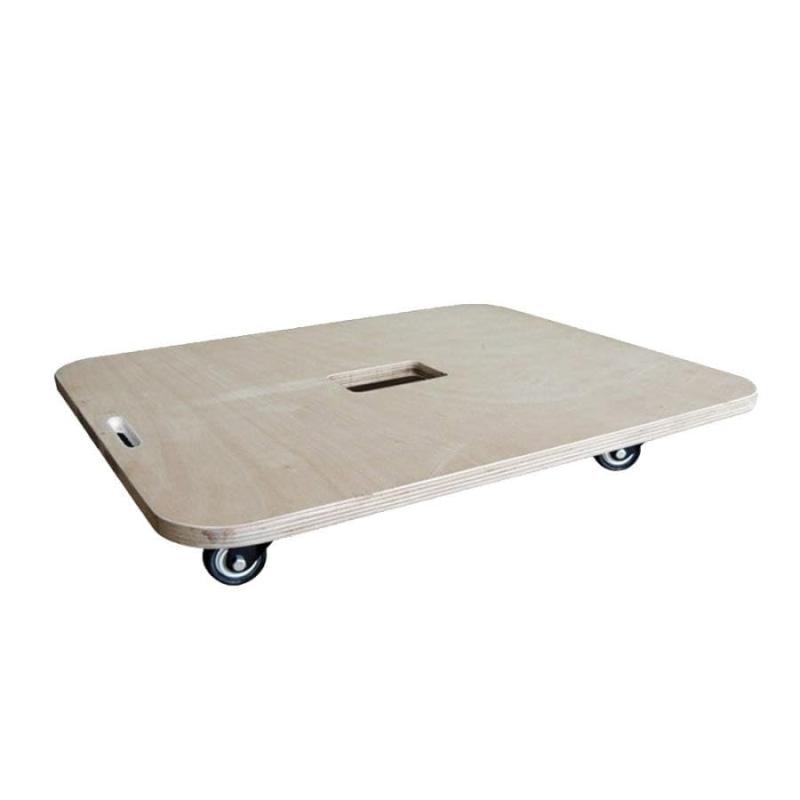 平台車 60×50cm 静音 木製 軽量3.9K...の商品画像
