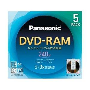 Rakuten - 松下電器産業 DVD-RAMディスク 9.4GB(両面240分)5枚パック LM-AD240LJ5