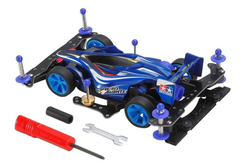 乐天商城 - タミヤ(TAMIYA) ミニ四駆REVシリーズ No.06 スターターパックAR スピードタイプ (エアロ アバンテ) 18706