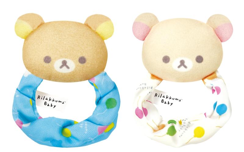 乐天商城 - アガツマ(AGATSUMA) リラックマべビー Rilakkuma Baby おててとあんよに やわらかラトル(対象年齢：0ヵ月から) 新生児
