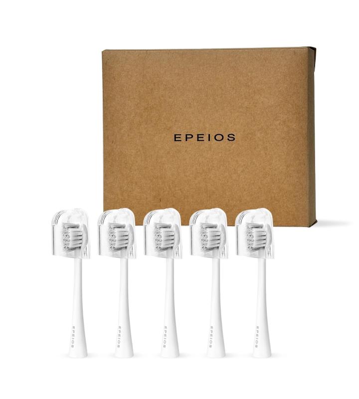 エペイオス(Epeios) 電動歯ブラシ 音波歯ブラシ ソニック 歯ブラシ 電動 270日間使用可能 替えブラシヘッド