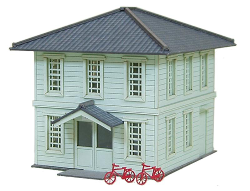 乐天商城 - さんけい(Sankei) 1/150 なつかしのジオラマシリーズ 郵便局 MP03-05