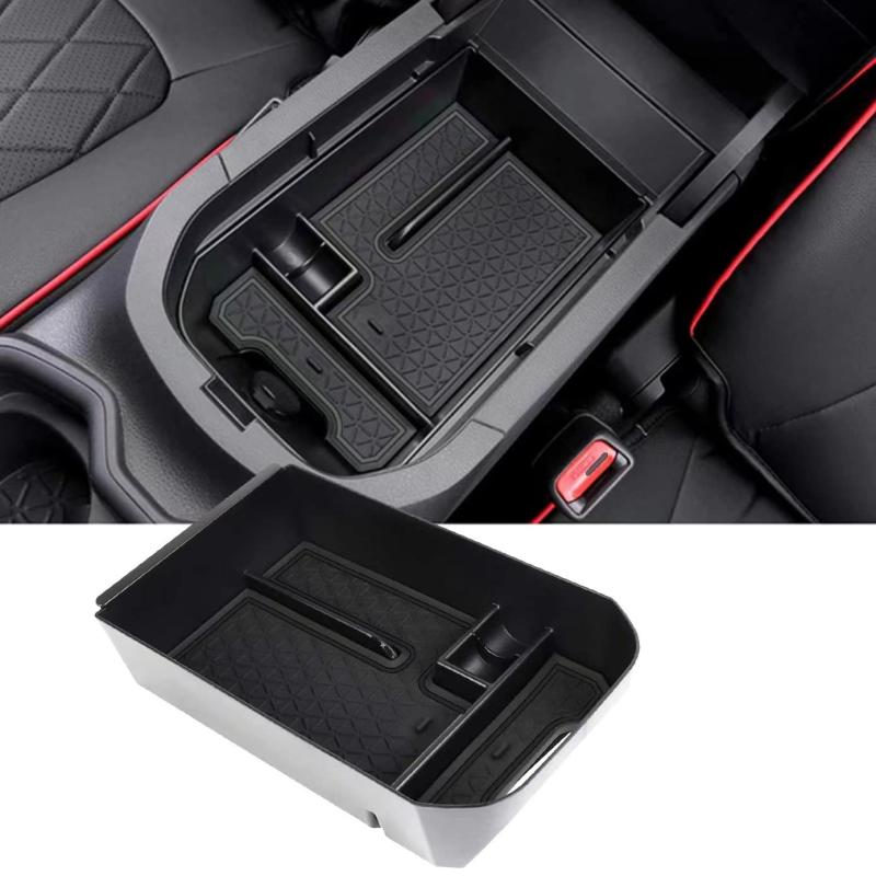 新型 トヨタ 4 専用 センター コンソール（フーディ）トヨタ 4 50系 2020 2019 専用 コンソールボックス センタートレイ 内装パーツ すべり止め ラバーマット付き ハンドル パーツ