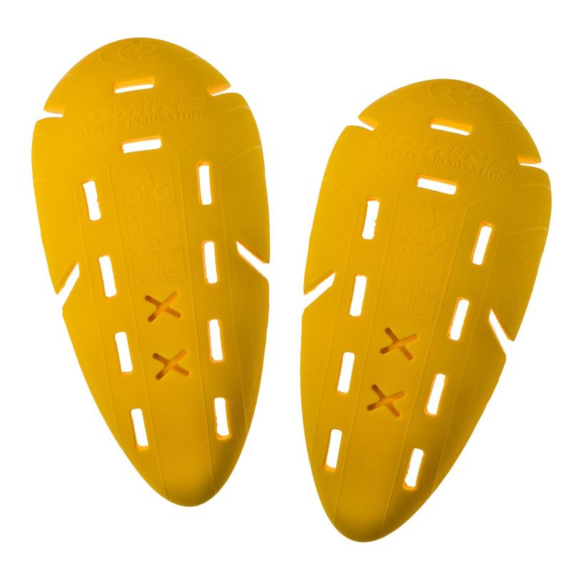 Protectors - バイク用 プロテクター SK-835 CEレベル2 プロテクターE/Kプラス Yellow Free