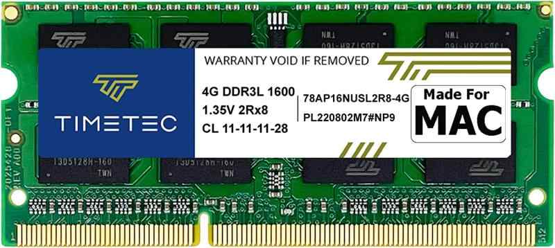 DDR3L 1600 MHz PC3L 12800 MM MacBook Pro 13 インチ/15 インチ 2012 年半ば iMac 21.5 インチ後期 2012年/早期 2013,27 インチ 2012 年末 2013, 網膜 5 K 表示 L