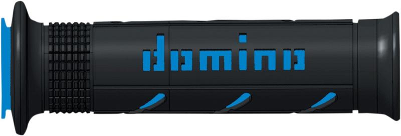 Rakuten - domino(ドミノ) ハンドルバーグリップ ストリートタイプ 126mm サーモプラスチックゴム ブラックXブルー A25041C4840