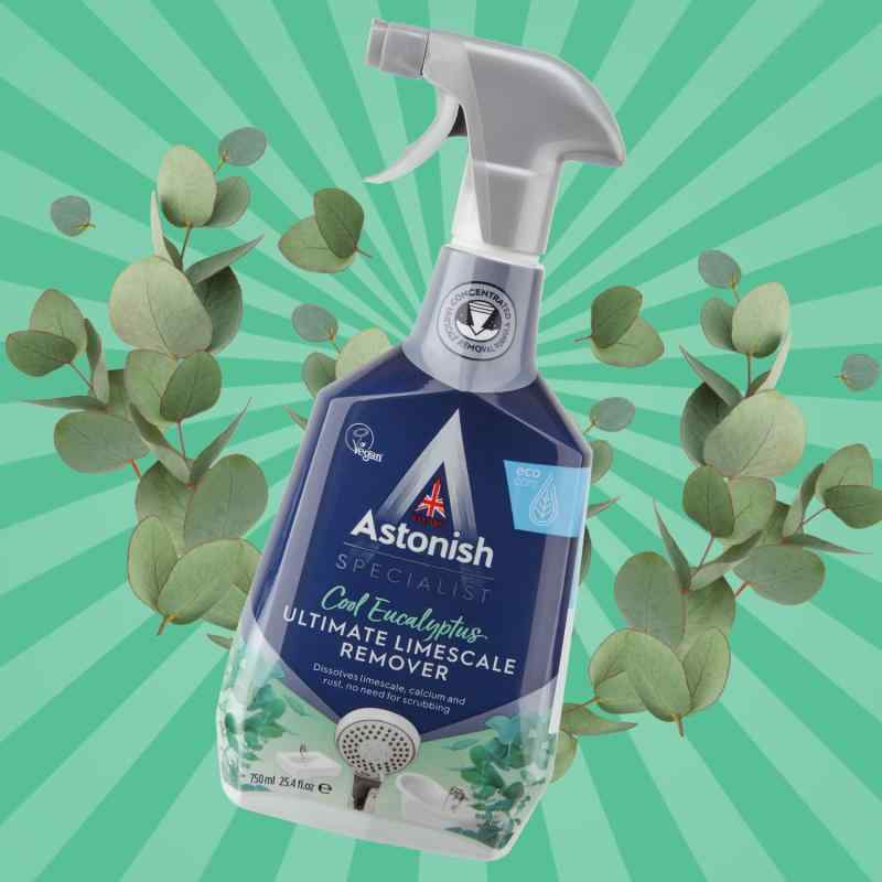 LINO select楽天市場店のAshonish(アストニッシュ)キッチン バス水あか汚れクリーナー 120841バス用 浴室用洗剤 水垢 シャワーヘッド汚れ 風呂いす 石鹸かす 洗浄剤｜アングル2