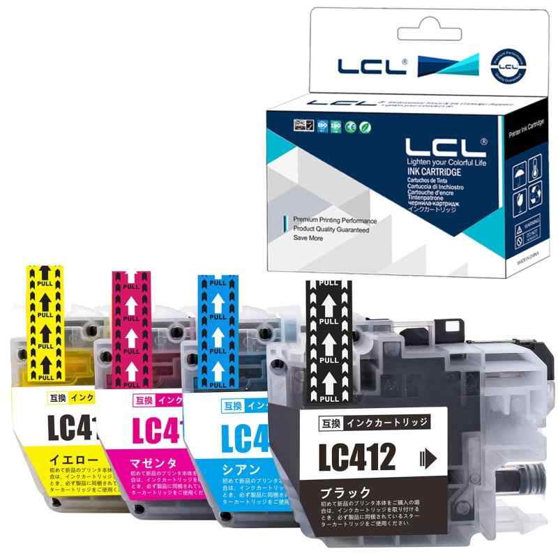乐天商城 - LC412-4PK ブラザー 互換インクカートリッジ LC412 4色セット 対応型番 MFC-J7100CDW MFC-J7300CDW