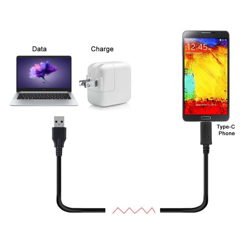 3m USB 3.0 3.1 Type C オスコネクタ - 標準タイプA オス データケーブル タブレット&携帯電話用 lino-select-10098189 LINO select楽天市場店 サンプル画像2