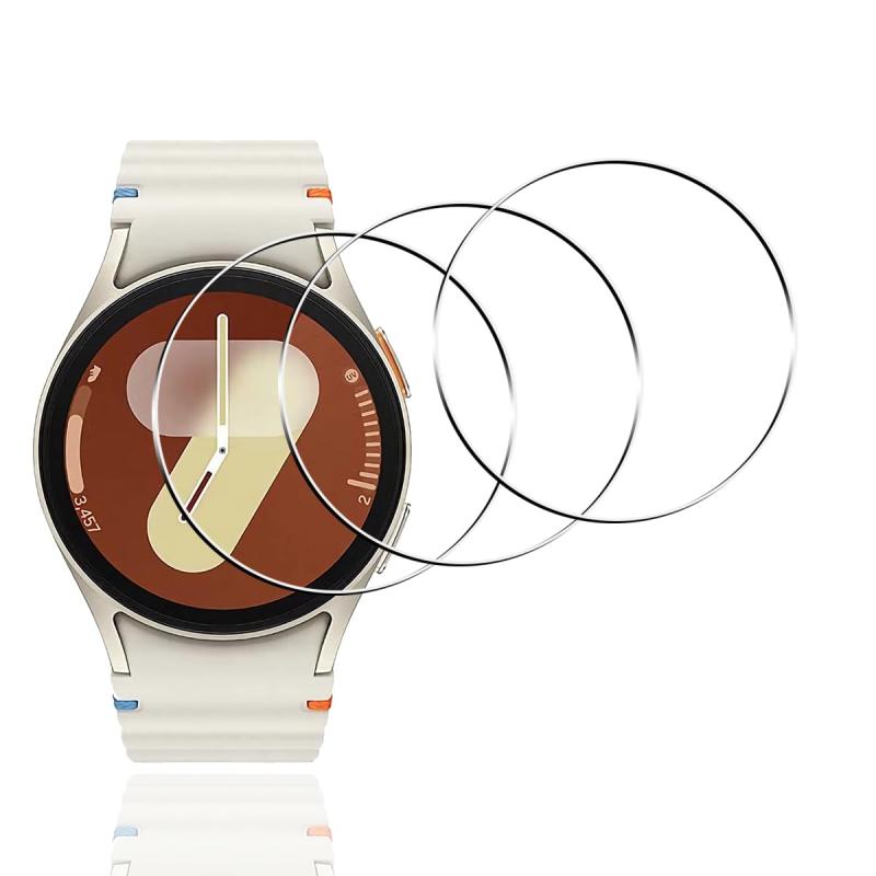 用 Galaxy Watch 8 40mm ガラスフィルム 3枚 ギャラクシー ウォッチ8 40mm ...