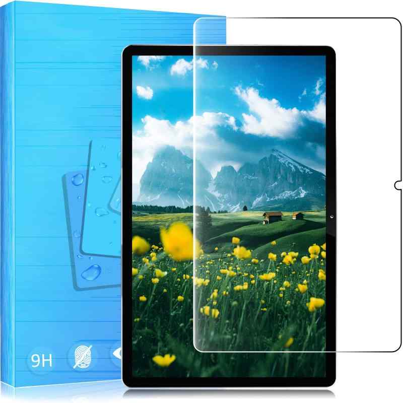 Cases - 対応 LAVIE Tab T10 (T1055/EAS PC-T1055EAS ,TAB10/F02) 2020年発売 10.1インチ 適用の ガラスフィルム 強化ガラスフィルム 耐指紋 撥油性 表面硬度9H ラウンド加工処理 飛散防止処理 高透過率