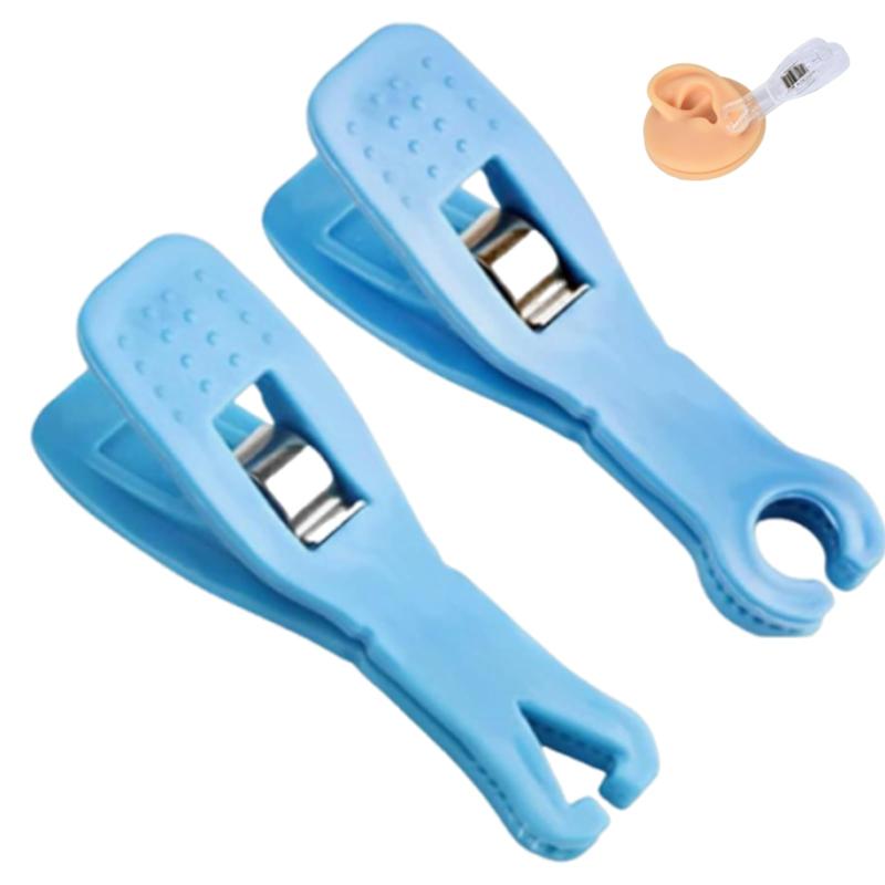 [] フォーセプス ボディピアス 軟骨ピアス Ⅽ型+V型タイプ クリップ 鼻ピアス 舌ピアス ト ラガス へそピアス ピアッシングツール プラスチック製 ピアッシング用 セルフピアッシングツ