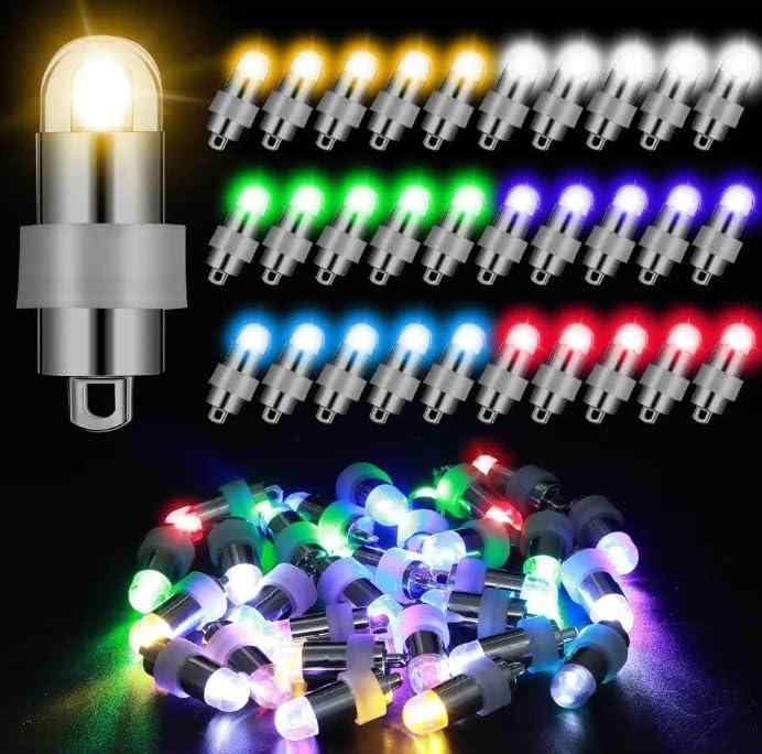 提灯 ライト バルーンライト led 豆電球 30個入レインボー ミニLEDライト 提灯 風船 ライト 汎用ライト イルミネーションライト お祭り パーティー イベント 結婚式 飾り クリスマス ライ