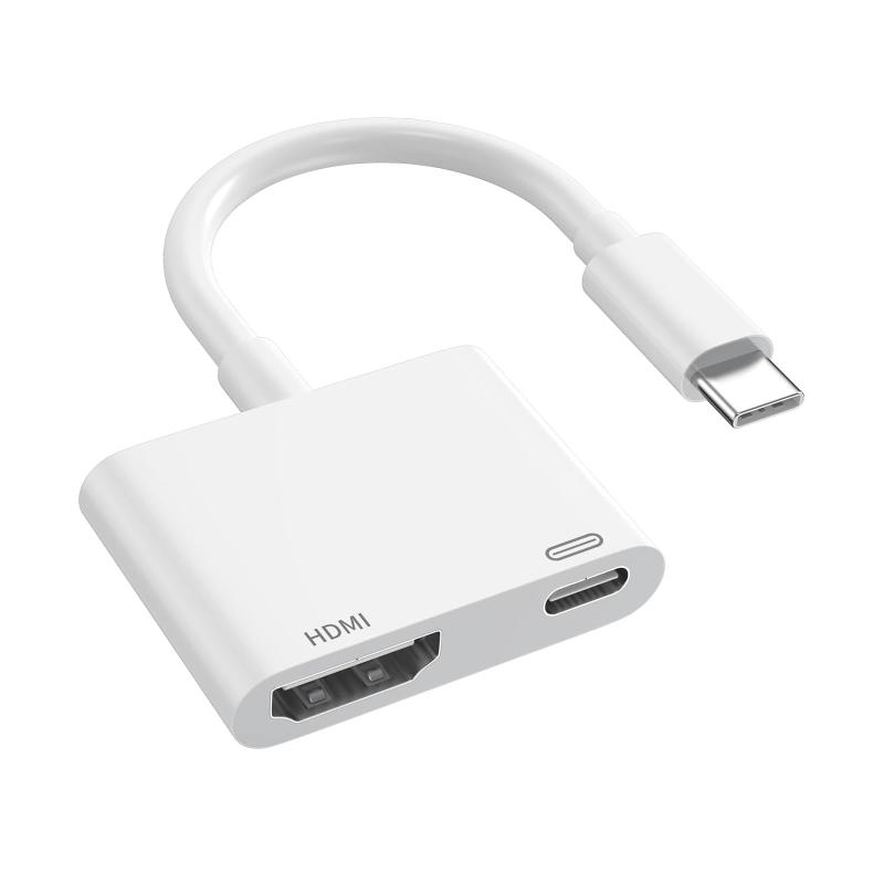Type-C 変換アダプタ タイプc HDMI 変換 4K USB3.0 設定不要 遅延なし Switch/iPhone 16/iPhone 15/MacBook/Pad/Galaxyに対応