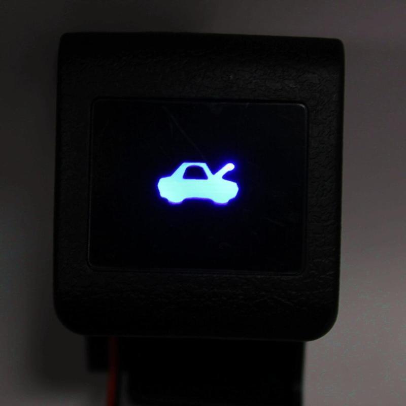 汎用 光る ボンネットオープナー ブルーLED トヨタ車向け HD-66B ボンネット開閉レバー 点灯キット アルファード用/ノア用/ヴォクシー用/エスティマ用/ハイエース用