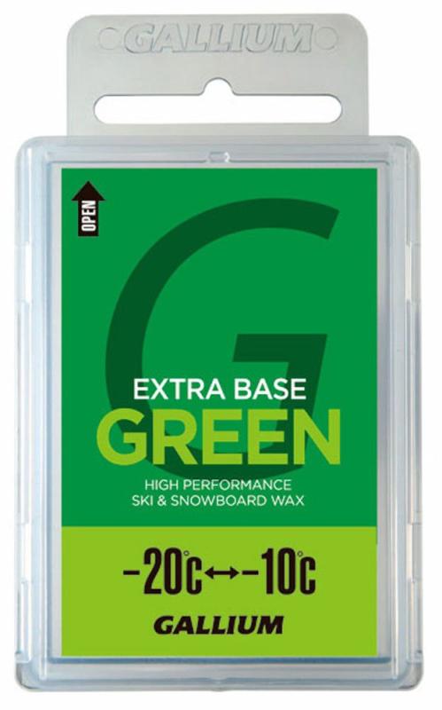 GALLIUM ガリウム ワックス EXTRA BASE GREEN 〔100g〕 SW2073 固形 スキー スノーボード スノボ