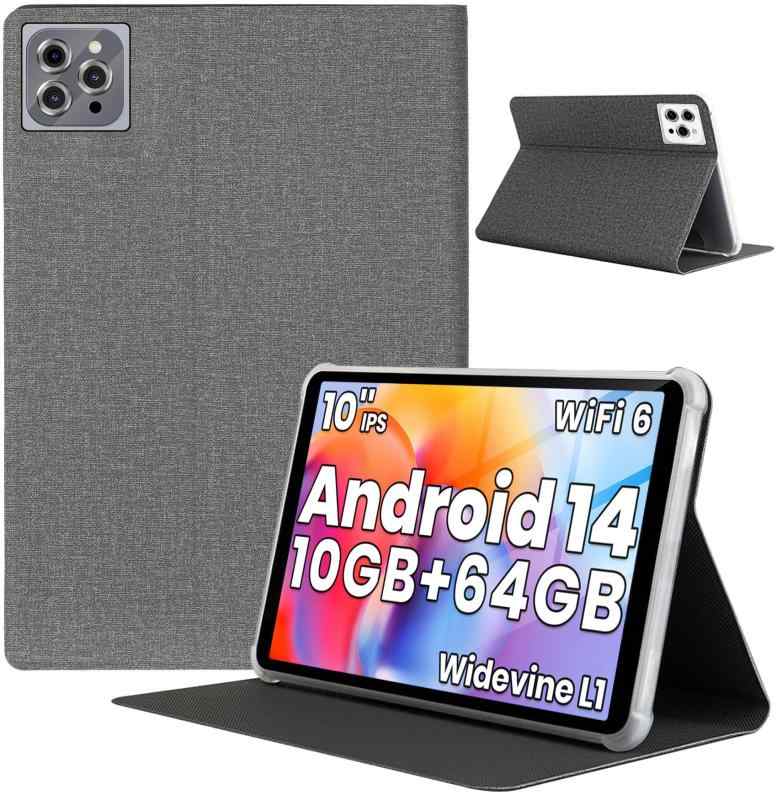 For x13 ケース 保護ケース x13 カバー 角度調整 軽量 タブレットケース 擦り傷防止 全面保護型 耐汚れ x13 タブレット 10インチ ケース カバーの商品画像