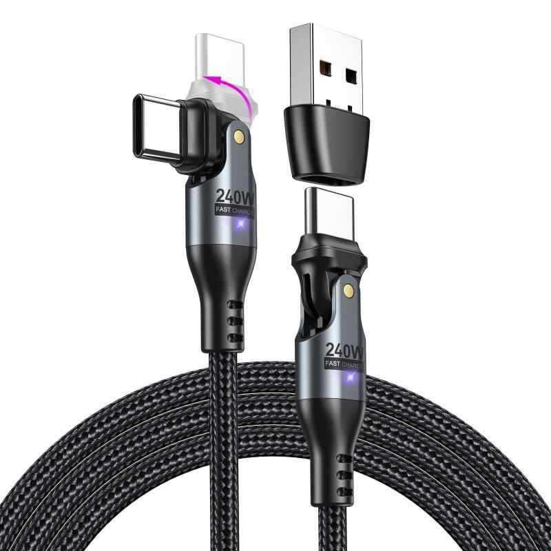 240W USB Type C ケーブル