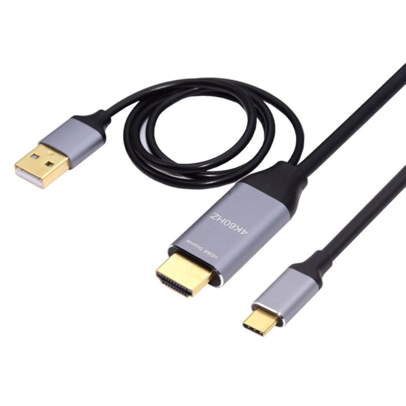 Chng USB C - Mini DP &amp; DP &amp; HDMI ディスプレイポートアダプター 4K モニターノートパソコン用