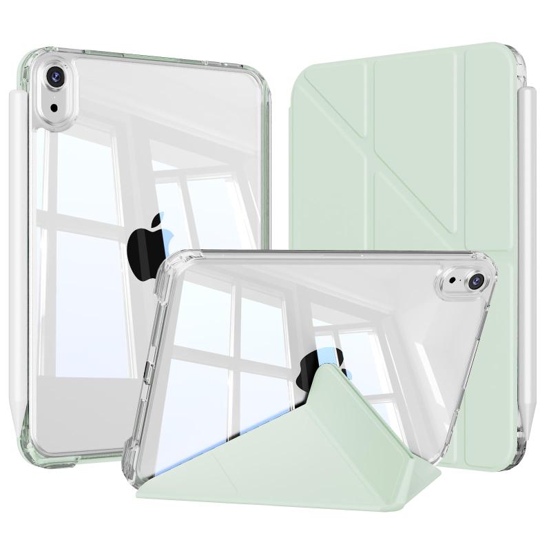 iPad mini7/6 世代 縦置き/横置き ケース 8.3インチ 2024/2021 耐衝撃 折りたたみ 角度調整可能 カバー