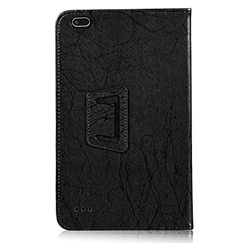 LINO select楽天市場店のAndroid10.0 ワンーキョー タブレット S7/MatrixPad S7/VANKYO S7 7インチタブレット用の保護ケース 高級PUレザーカバー 手作りケース スタンド機能付 マグネット式 ハンドバンド付｜アングル3