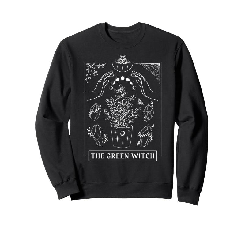 タロットカード 緑の魔女 - 植物愛好家 ガーデニング トレーナー