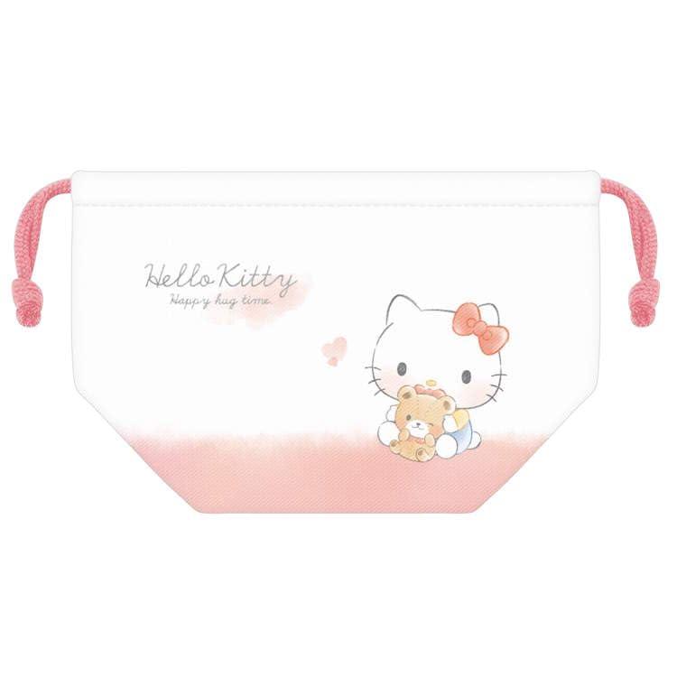 Rakuten - カミオジャパン ハローキティ ランチ巾着 弁当袋 べんとう袋 弁当入れ 巾着袋 きんちゃく袋 小物入れ 052696
