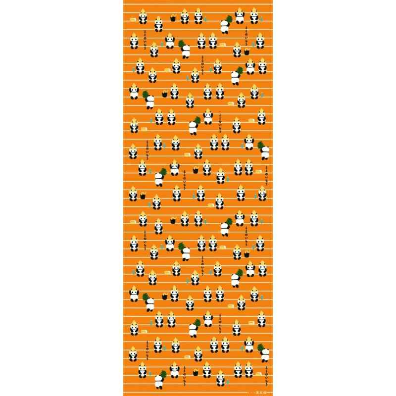 濱文様 てぬぐい ととのいちうサウナパンダ lino-select-10095510 LINO select楽天市場店 サンプル画像3