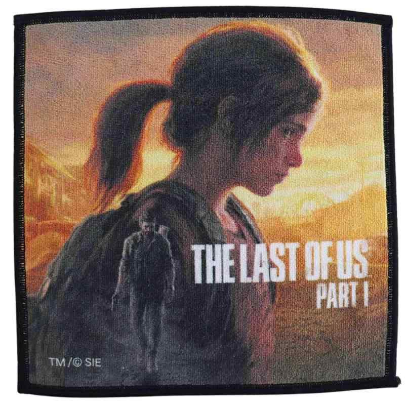 プレイステーション スマホ・メガネ拭き The Last of Us 紳士 メンズ タオル ハンドタオル 約20cm 000973-0003-01