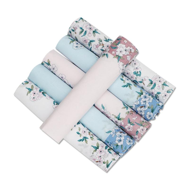 Rakuten - [ECSEO] レディース 大判ハンカチ 手ぬぐい 綿100％－約43cm×43cm,3枚/6枚セット
