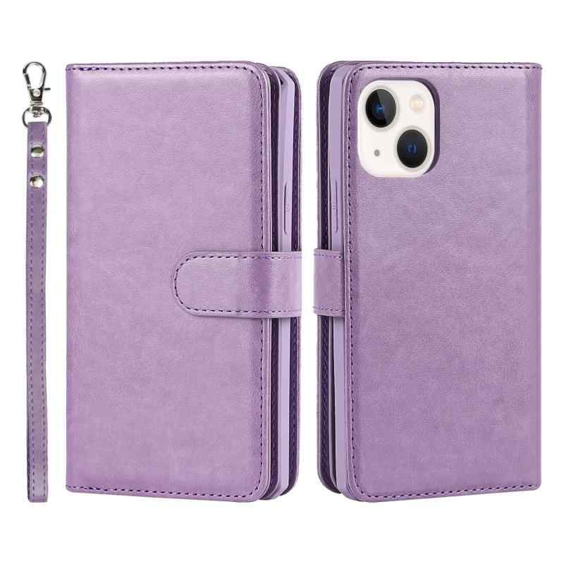 Rakuten - Eastwave アイフォン for iPhone 13 ケース 分離式 両用 手帳型 for iPhone13 財布型 カバー 分離式 両用 2way 取り外し自由 カバー 縄掛け PUレザー+TPUソフト ケース 二合一の設計 ICカード ベルトマグ