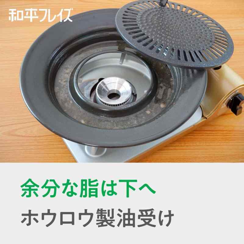 和平フレイズ 焼肉プレート カロリースリム・ストーニアII 30cm 丸型 テフロンセレクト加工 CR-3362 lino-select-10048504 LINO select楽天市場店 サンプル画像3